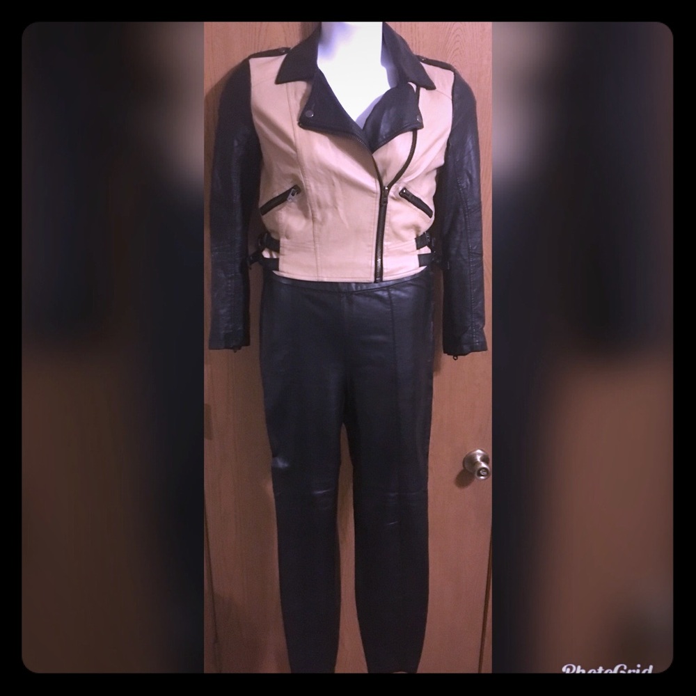 Forever 21 Faux Leather Moto Jacket